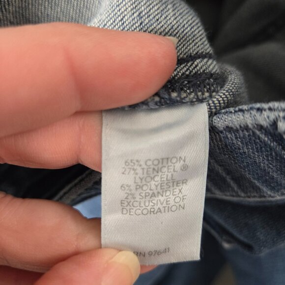 J.Jill Denim 20W Nantucket Full Leg Crop Jeans Medium Wash Flat Front Pockets - Picture 8 of 10